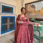 Designer Gown with Pant Set
