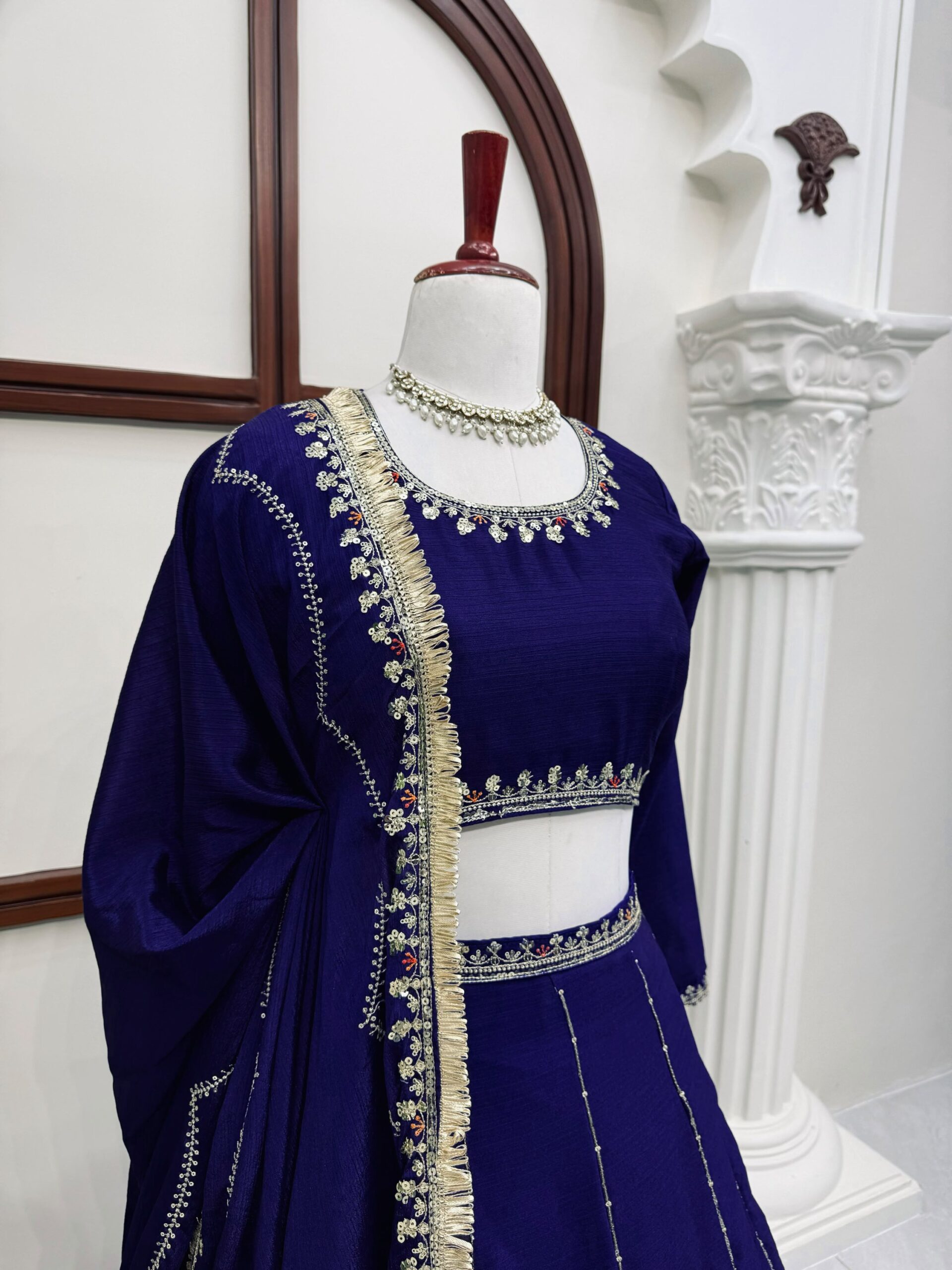 Premium Designer Wear Lehenga Set - Image 9