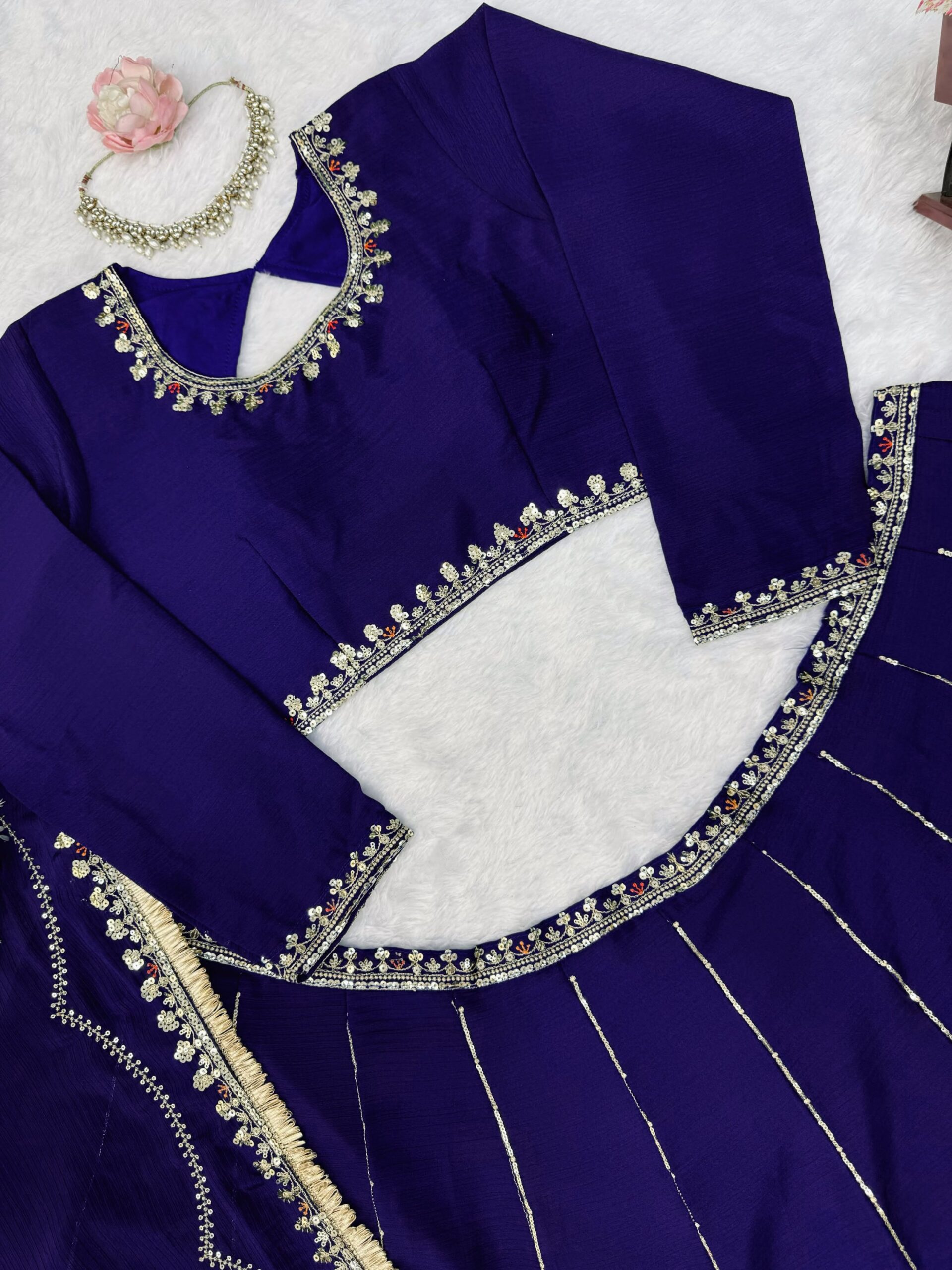 Premium Designer Wear Lehenga Set - Image 14