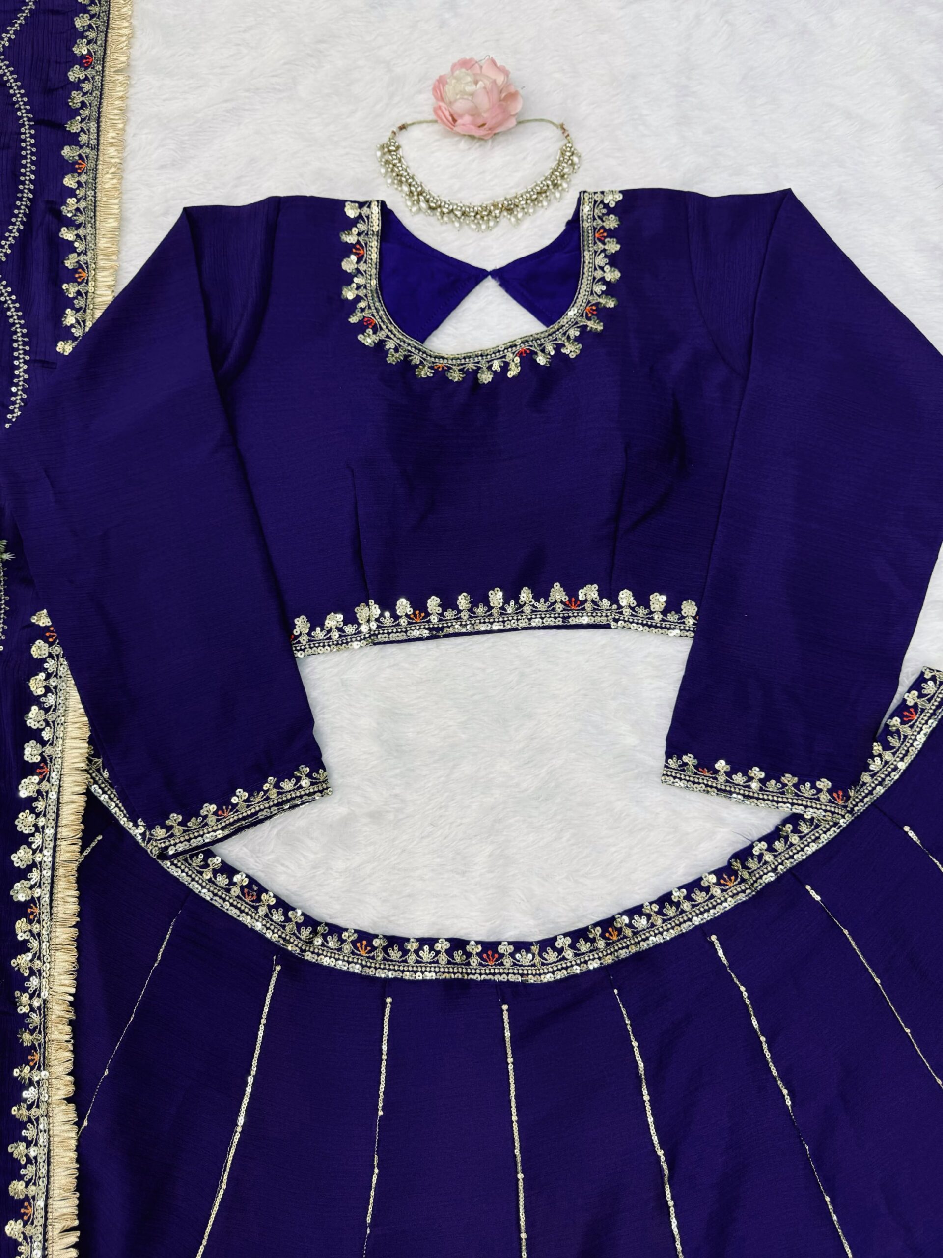 Premium Designer Wear Lehenga Set - Image 15