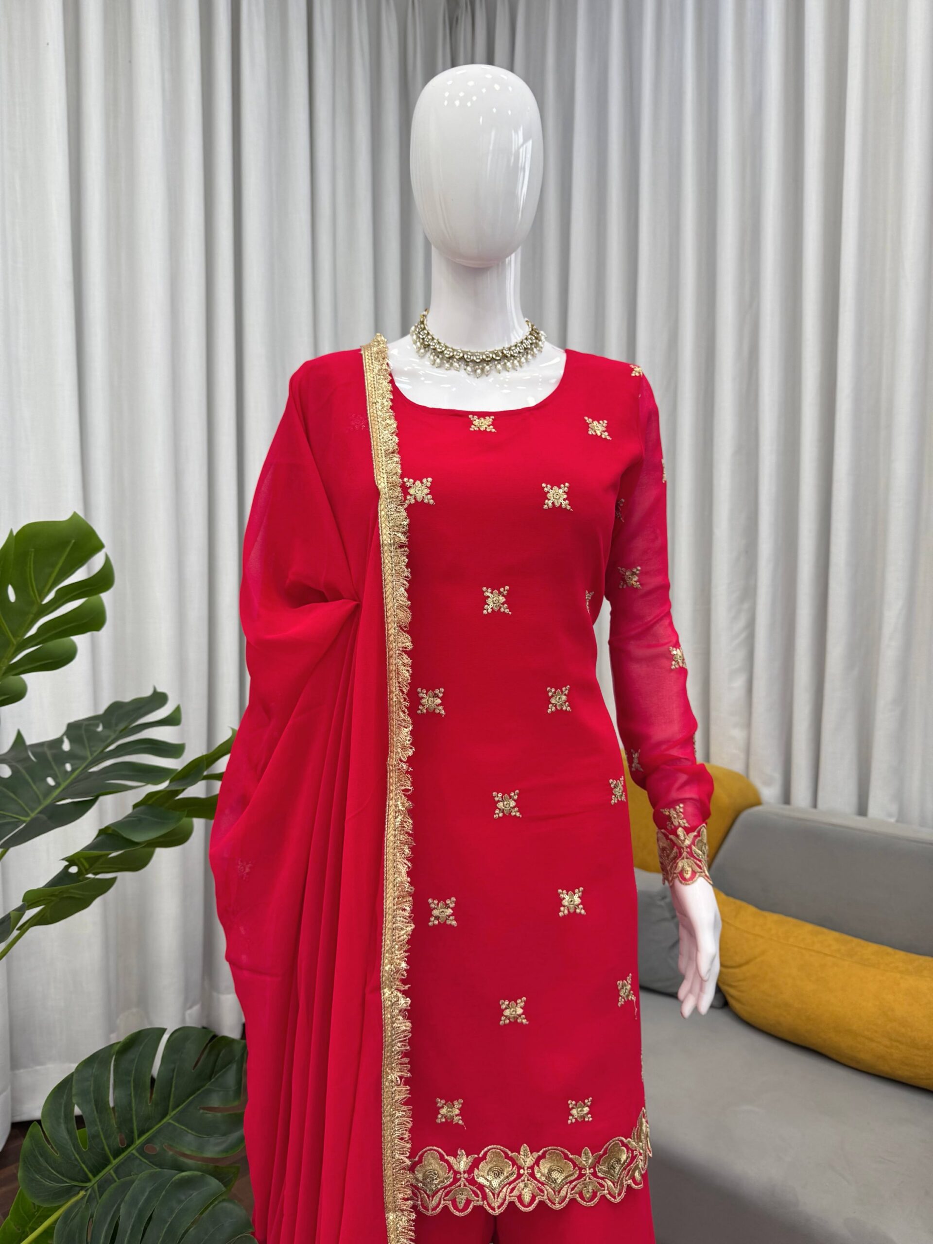 Bridal Wear Sharara Set - Image 3