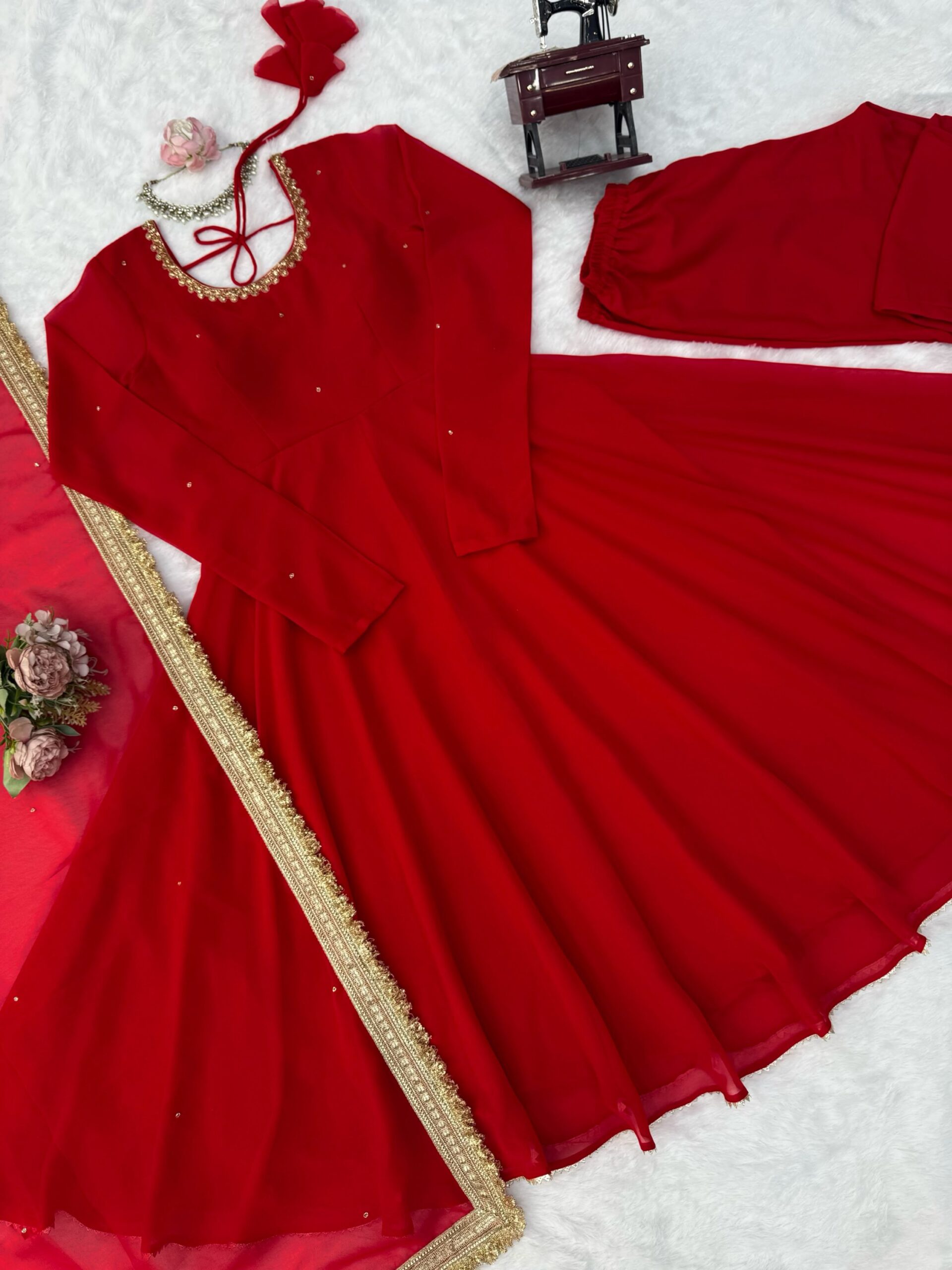 Elegant Anarkali Set - Image 8