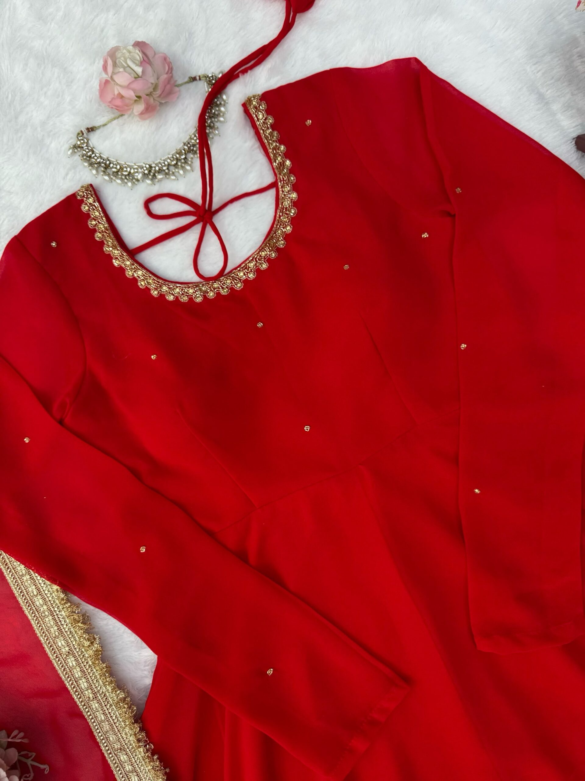 Elegant Anarkali Set - Image 9