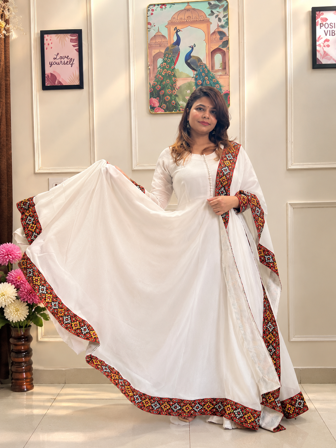 Noor-E-Rang Anarkali Set