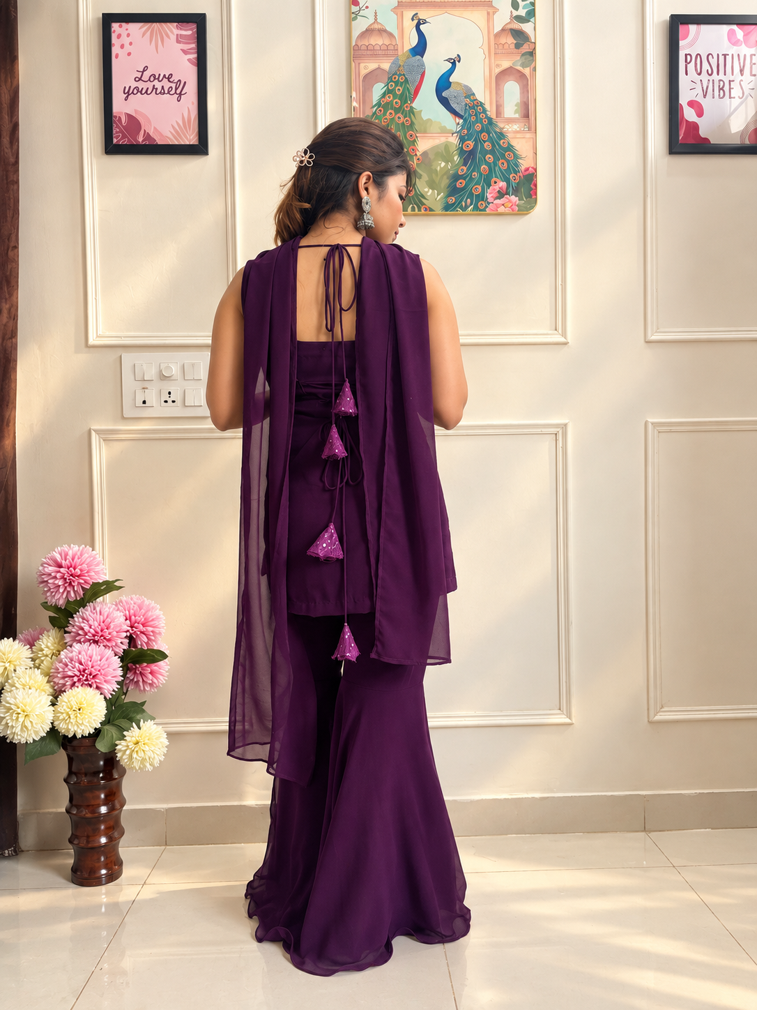 Aarohi Flared Set - Image 5