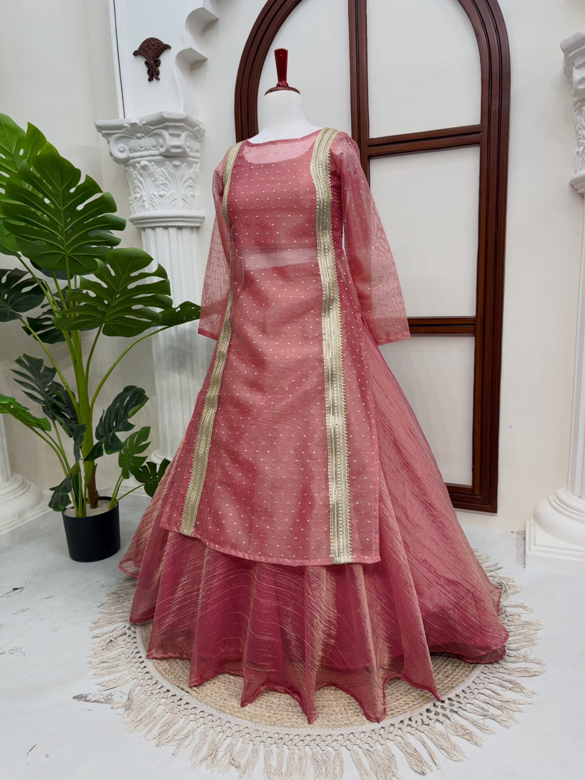 Salsa Crush 3-Piece Lehenga Set - Image 9