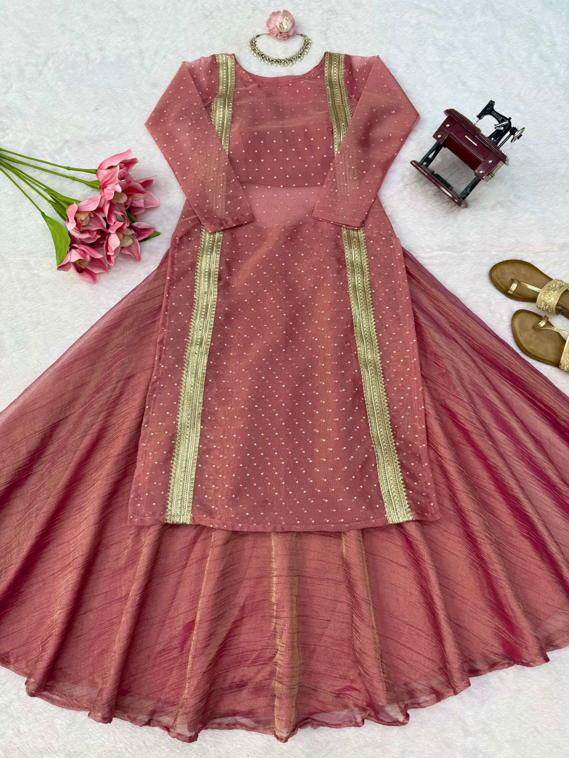 Salsa Crush 3-Piece Lehenga Set - Image 15