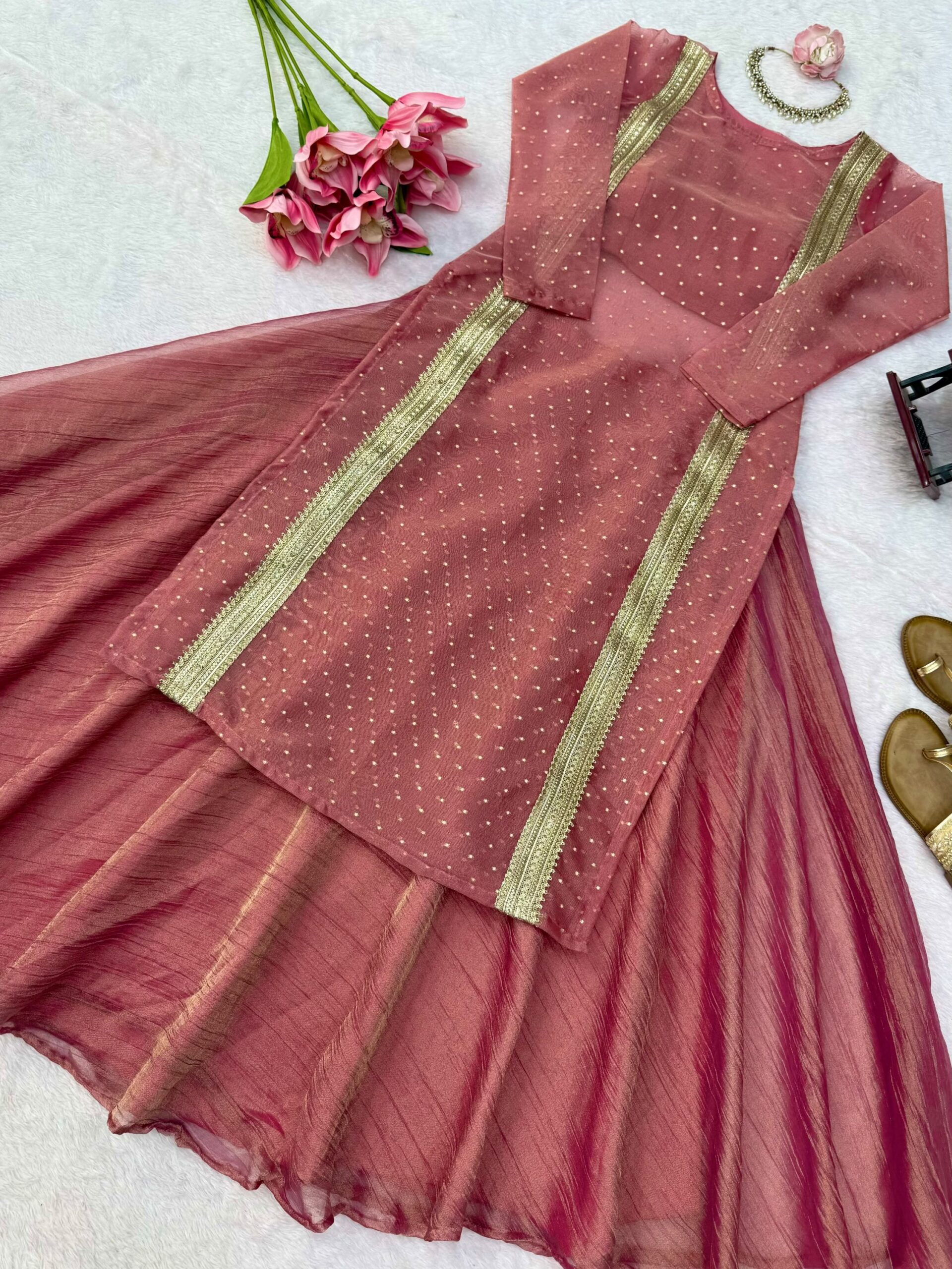 Salsa Crush 3-Piece Lehenga Set - Image 13