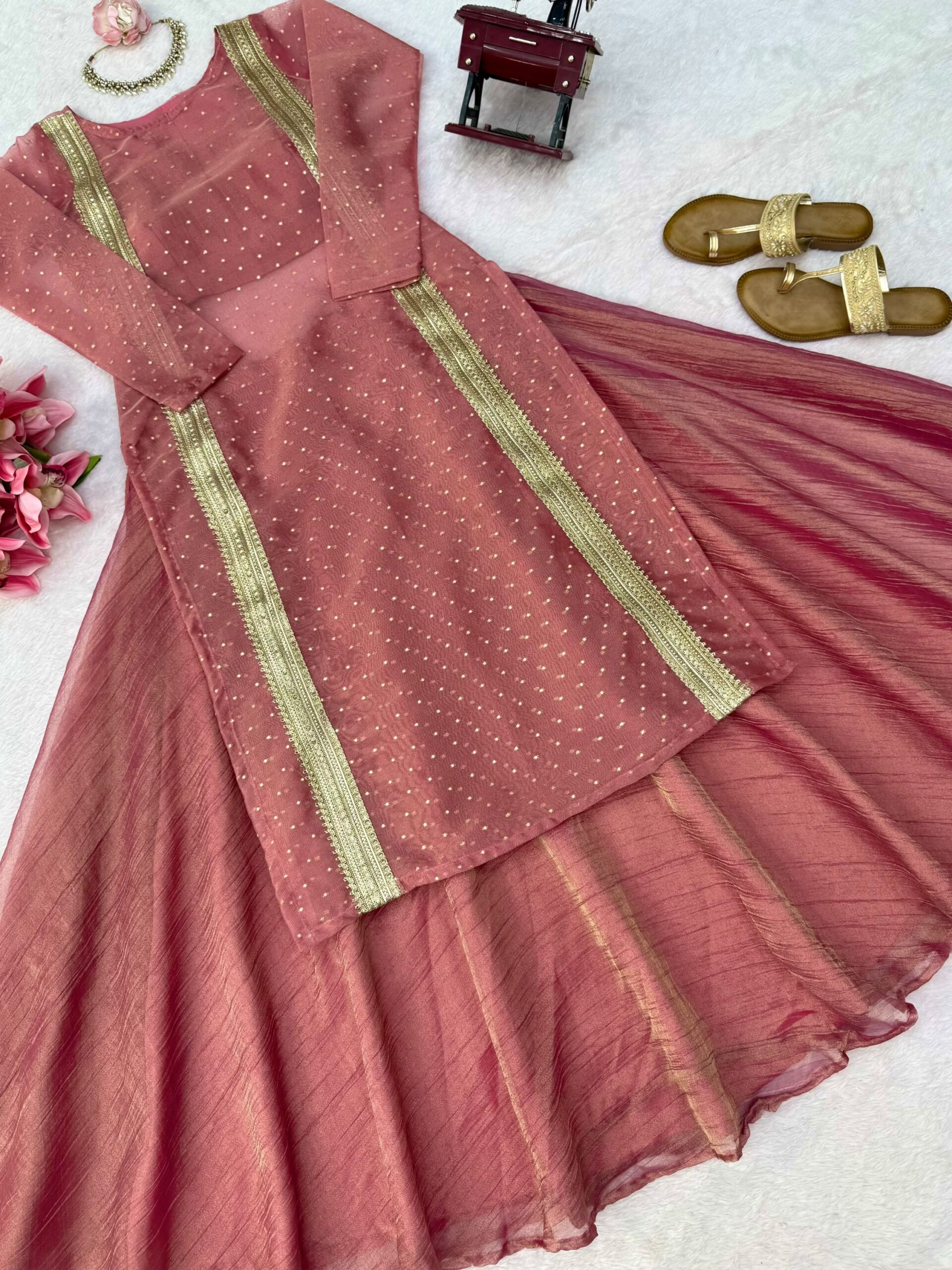 Salsa Crush 3-Piece Lehenga Set - Image 14