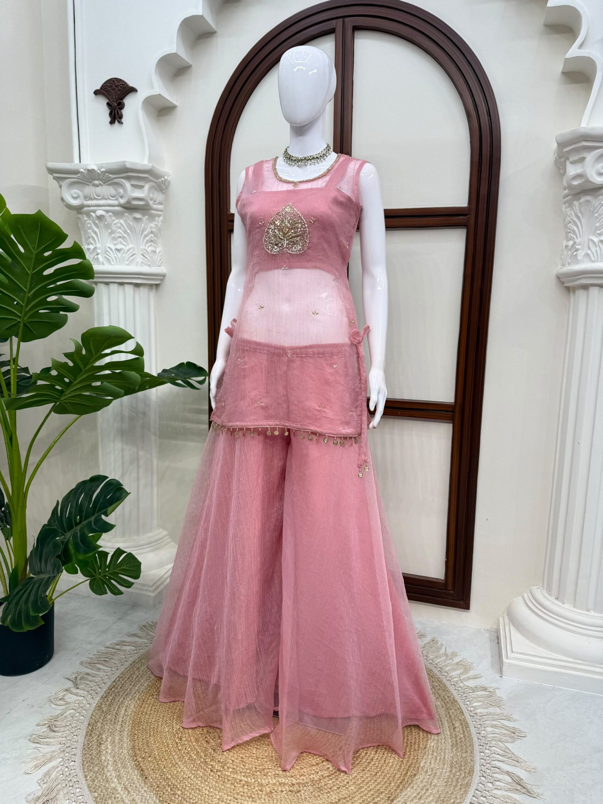 Salsa Silk Handwork 3-Piece Suit Set - Image 2