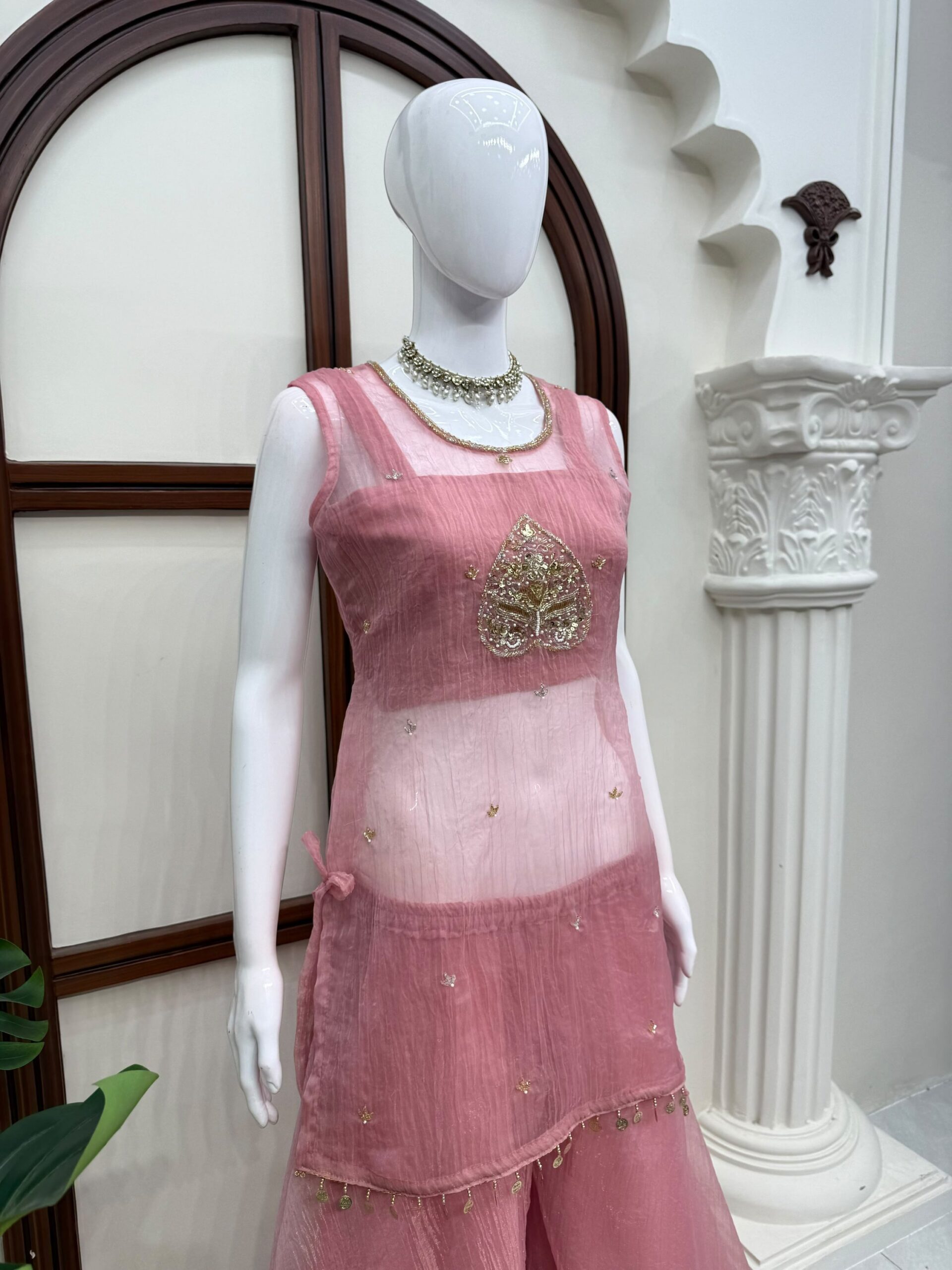 Salsa Silk Handwork 3-Piece Suit Set - Image 4