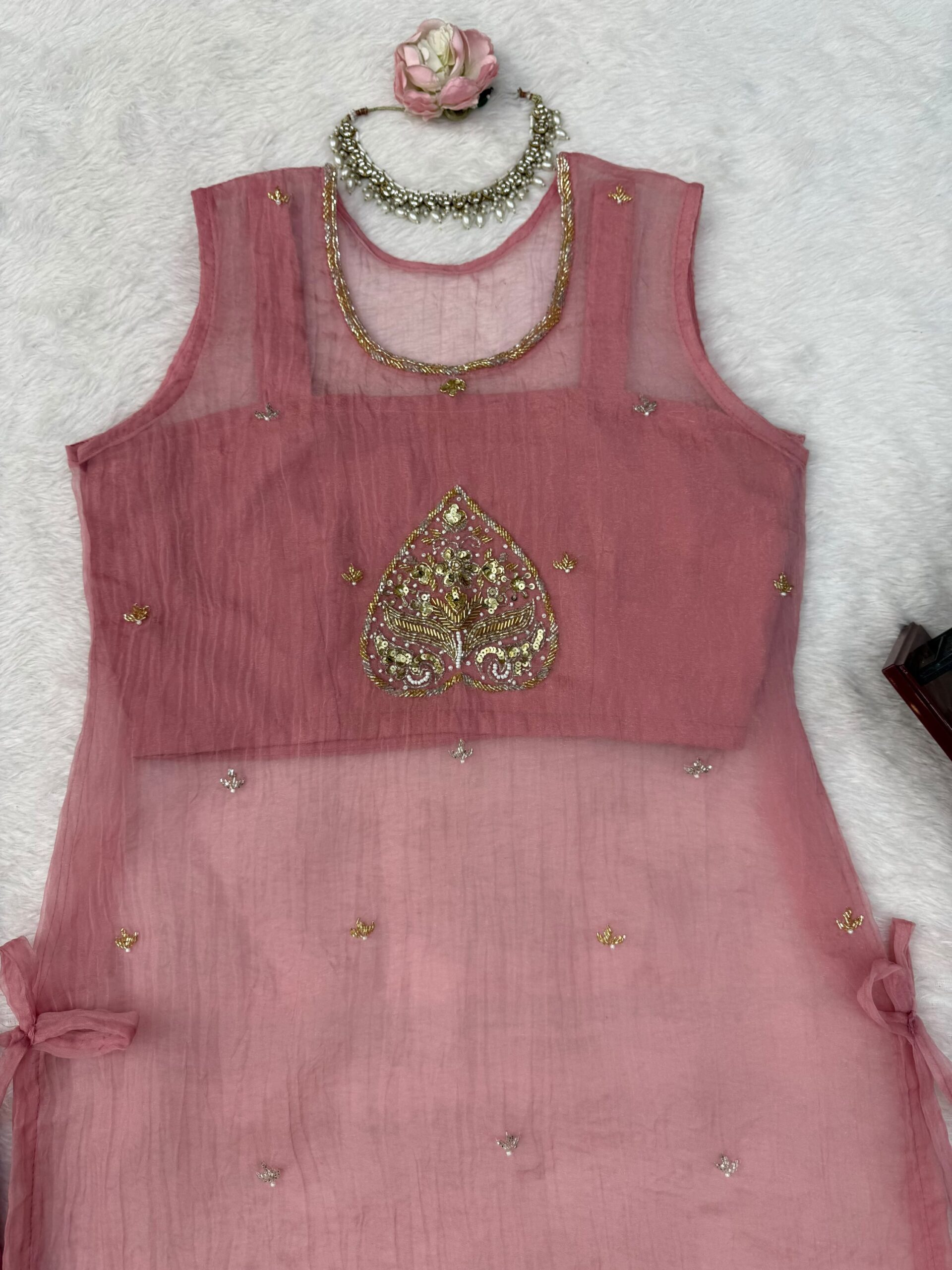 Salsa Silk Handwork 3-Piece Suit Set - Image 9