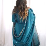 Premium Chinon Silk Cut Dana Palazzo Suit Set